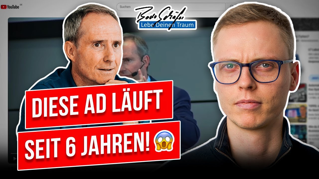 Bodo Schäfers beste YouTube-Ad mit 3 Mio. Aufrufen analysiert!